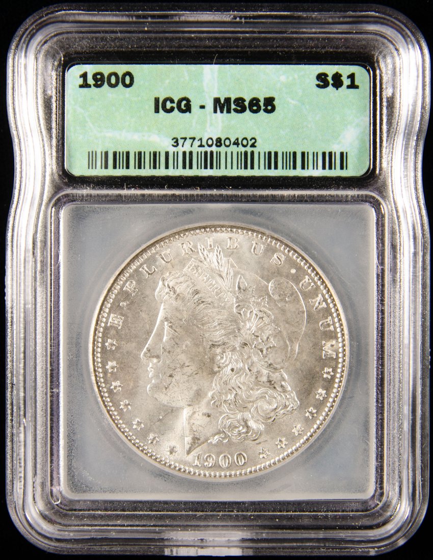 1900 United States Morgan Silver Dollar ICG MS65 (1 of 4)