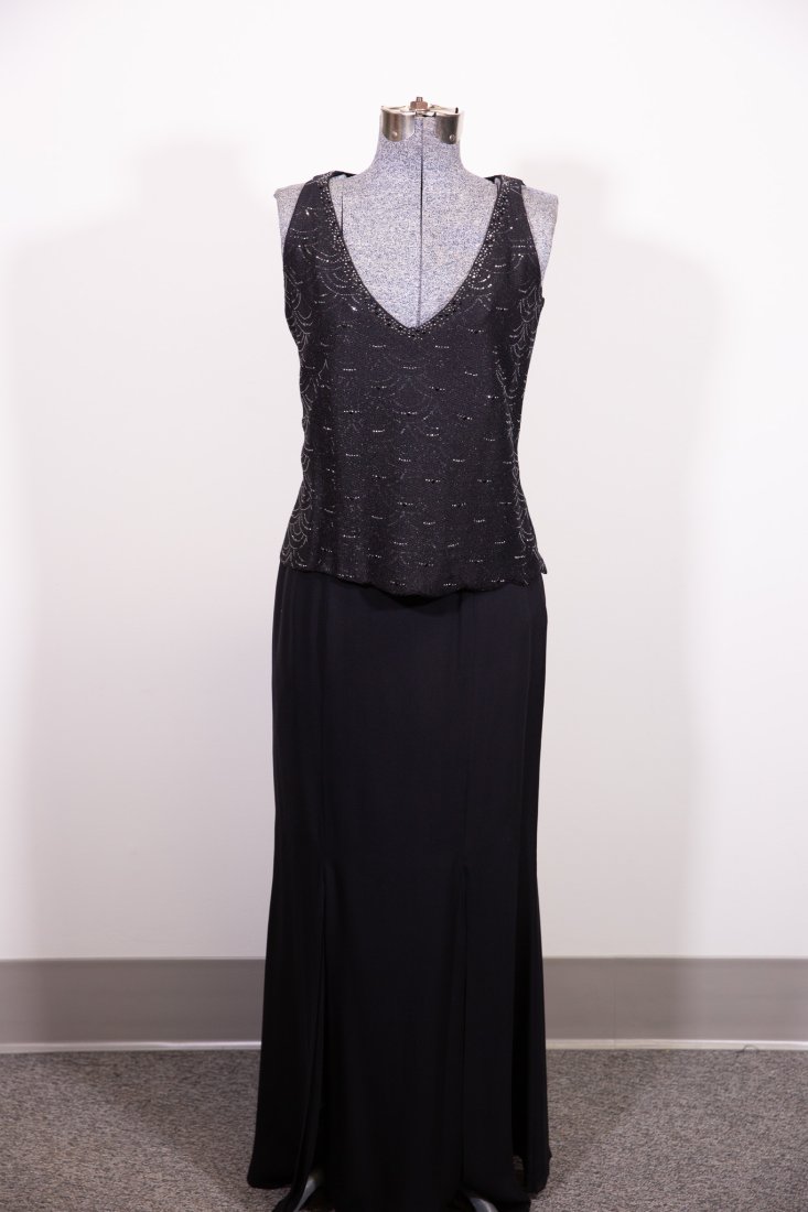 St John Evening Paillette Embellished Tank & Skirt (1 of 4)