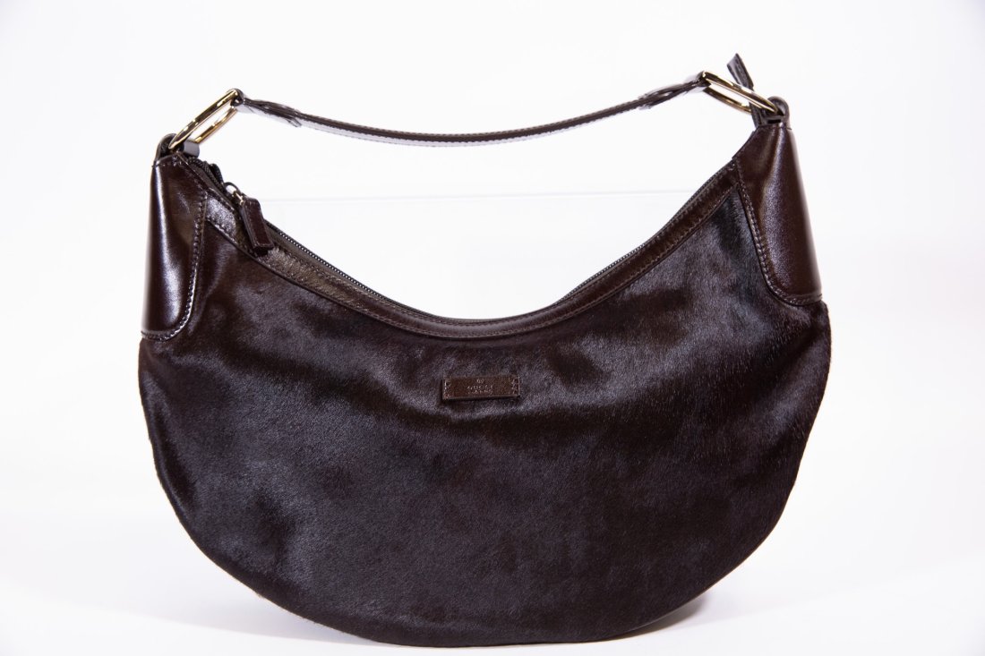 Gucci Pony Hair Half Moon Hobo Bag, New With Tags (1 of 5)