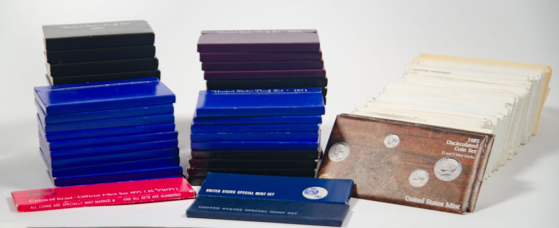 Ninety-One(91) United States Proof & Mint Sets - Various Years (1 of 2)