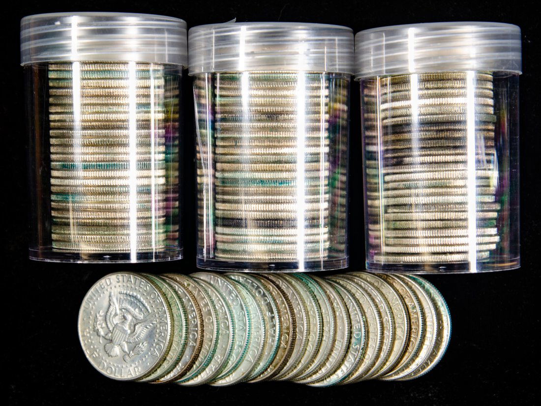 $50 Face Value United States 40% Silver JFK Half Dollars (1 of 2)