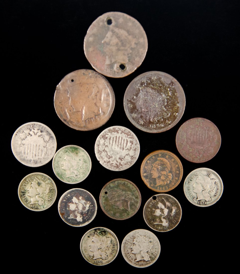 Fifteen(15) Mixed United States Cull/Circulated Coins (1 of 2)