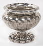 J & I Cox, New York Coin Silver Ribbed Bowl