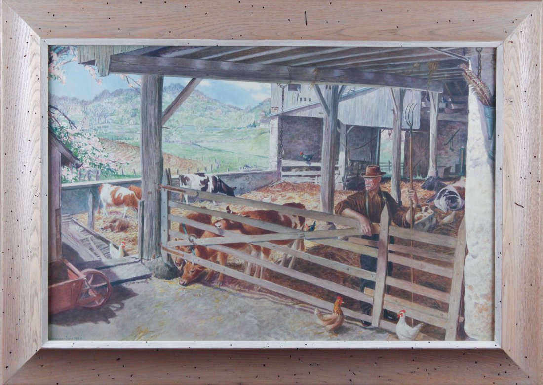 John Rutherford Boyd (American, 1882-1951) Watercolor Painting (1 of 4)