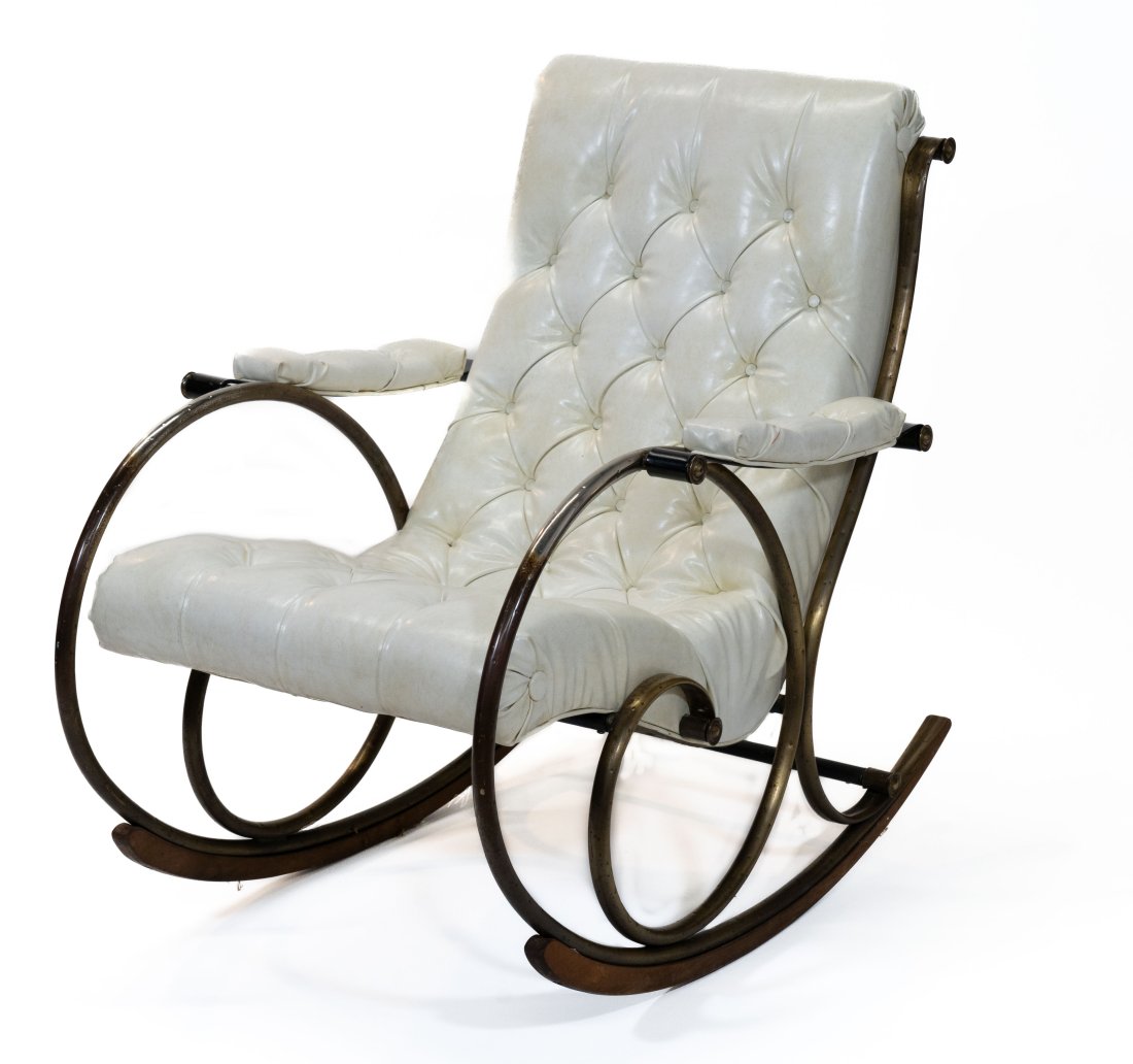 Vintage Lee Woodard Rocking Chair Auction
