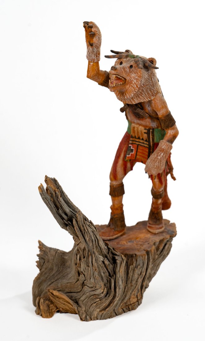 Curtis Naseyowma "White Bear" Kachina (1 of 10)