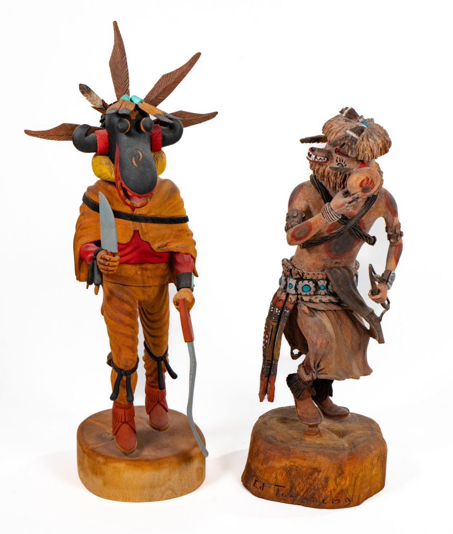 Ed Tuwanema and Wayne Pohleahla Kachina Dolls (1 of 10)