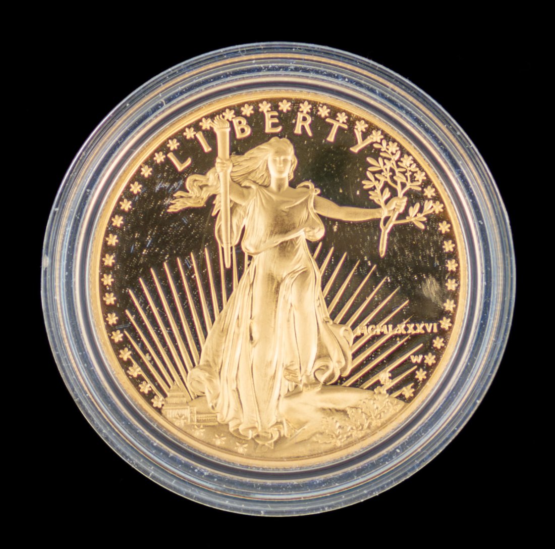 1986 United States $50 Proof Gold Eagle in Packaging (1 of 4)