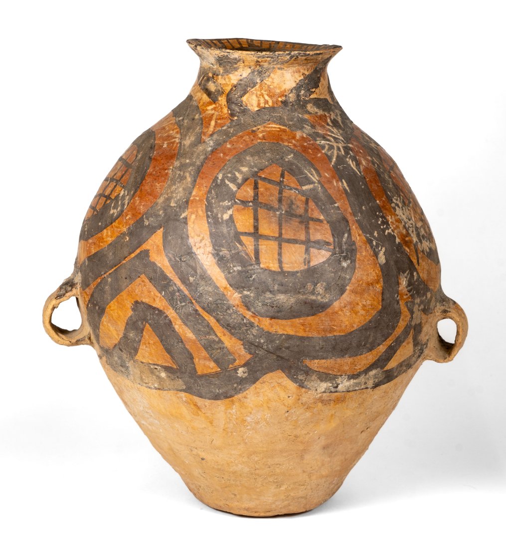 Chinese Neolithic Period Decorated Pottery Vessel (1 of 6)