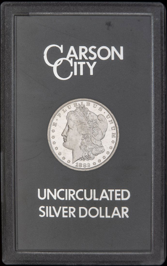 1882-CC United States Morgan Silver Dollar - GSA Hoard (1 of 5)