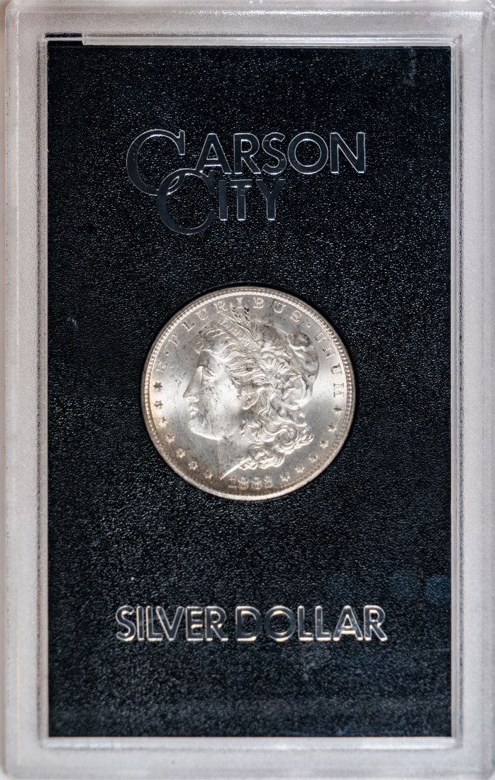 1882-CC United States Morgan Silver Dollar - GSA Hoard (1 of 2)