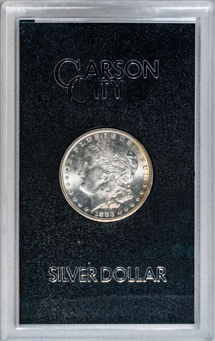 1883-CC United States Morgan Silver Dollar - GSA Hoard (1 of 2)