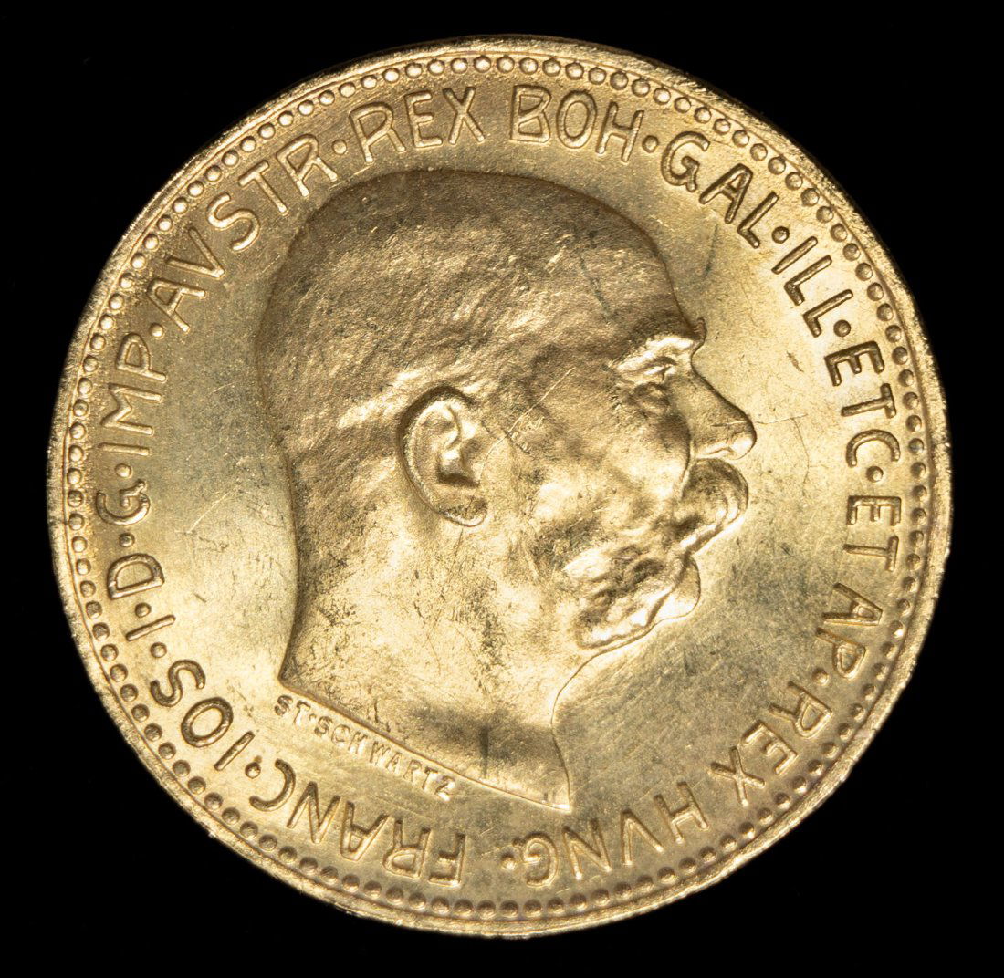 1915 Austrian 20 Corona Gold Coin (1 of 2)