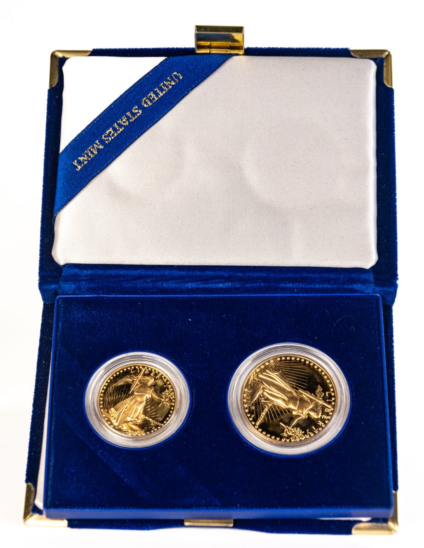 1987 United States Proof 1.5ozt Gold Eagle Set (1 of 4)