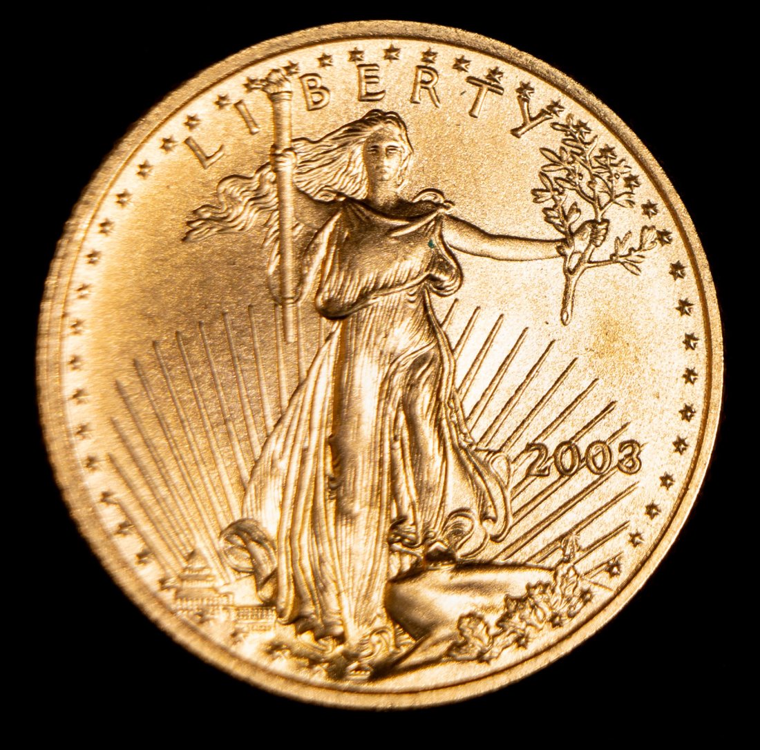 2003 United States 1/4ozt Gold Eagle - UNC (1 of 2)