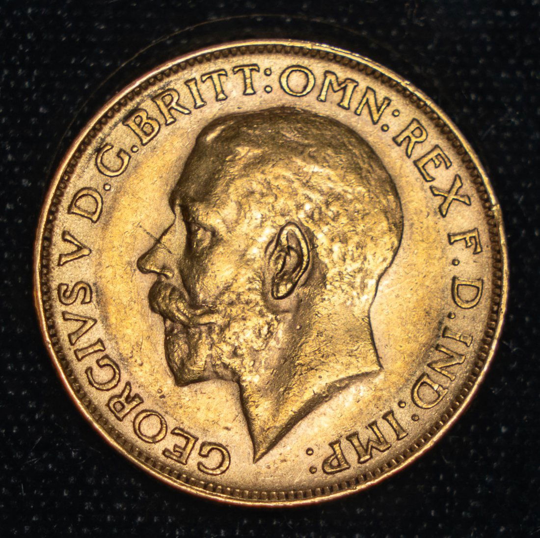 1928 Great Britain Sovereign Gold Coin (1 of 2)