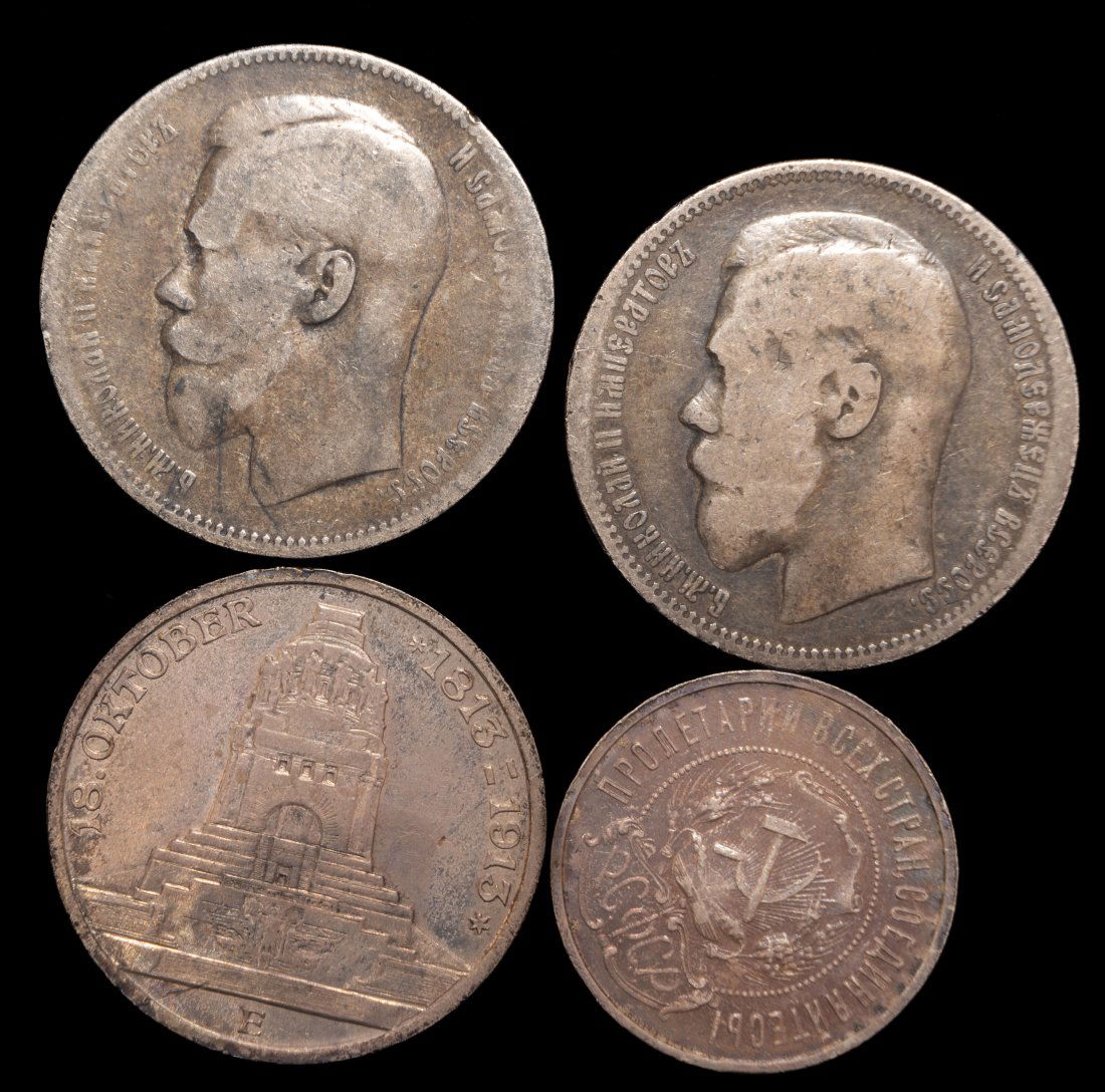 Foreign Silver Grouping - Russia, Germany (1 of 2)