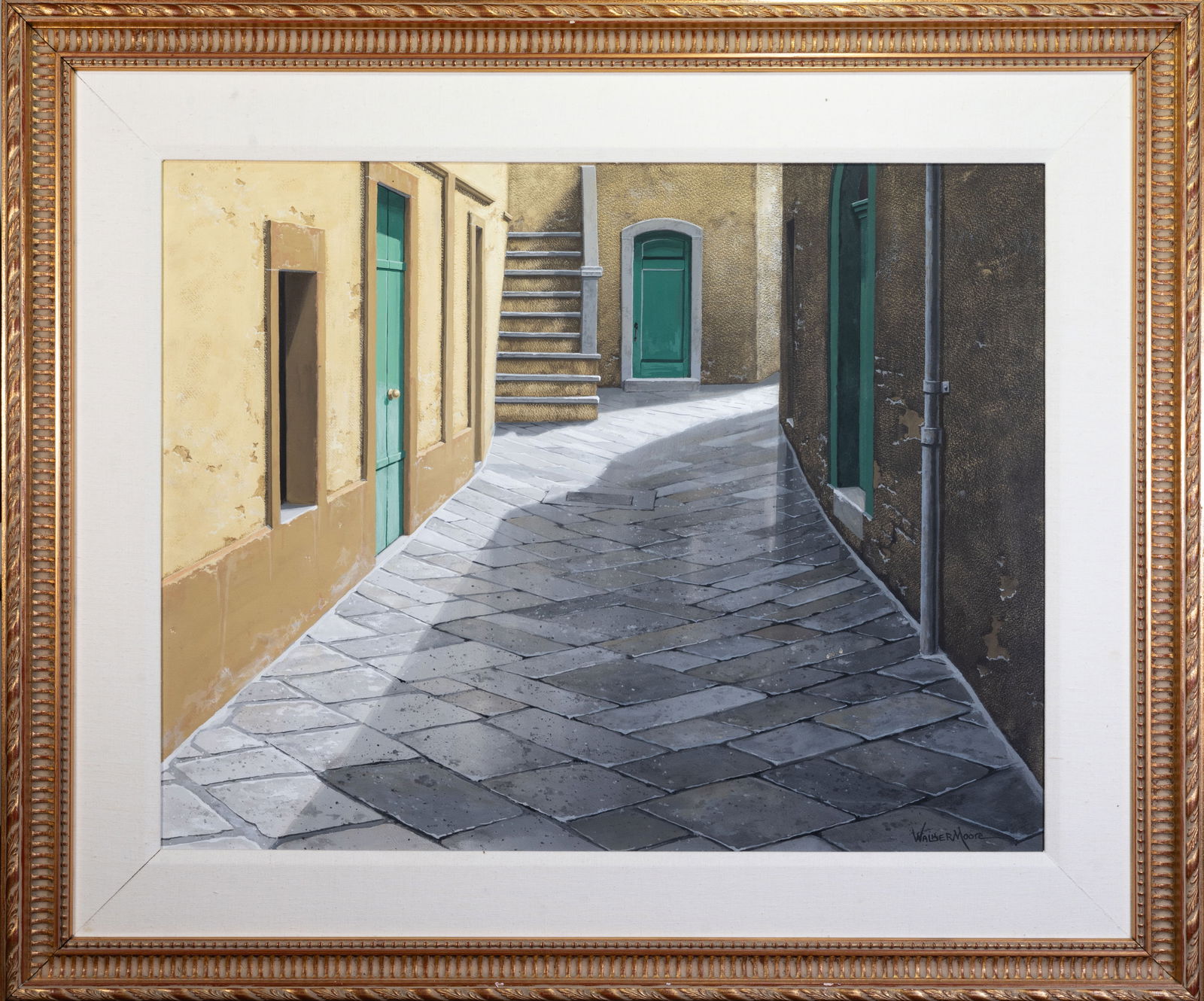 Walker Moore (American, 20th Century) Oil on Panel Painting (1 of 5)