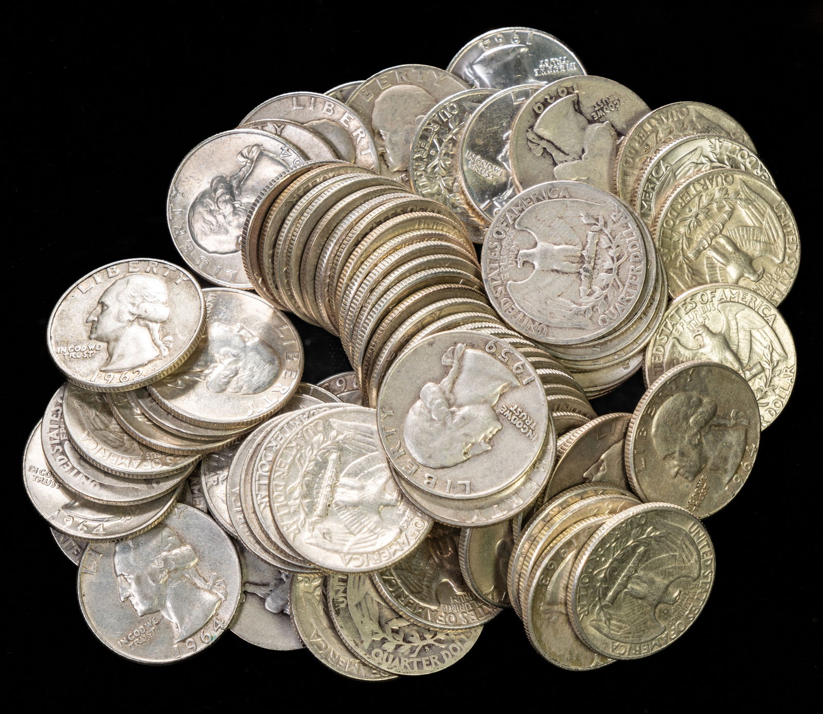 $20 FV United States Washington Silver Quarters (1 of 1)