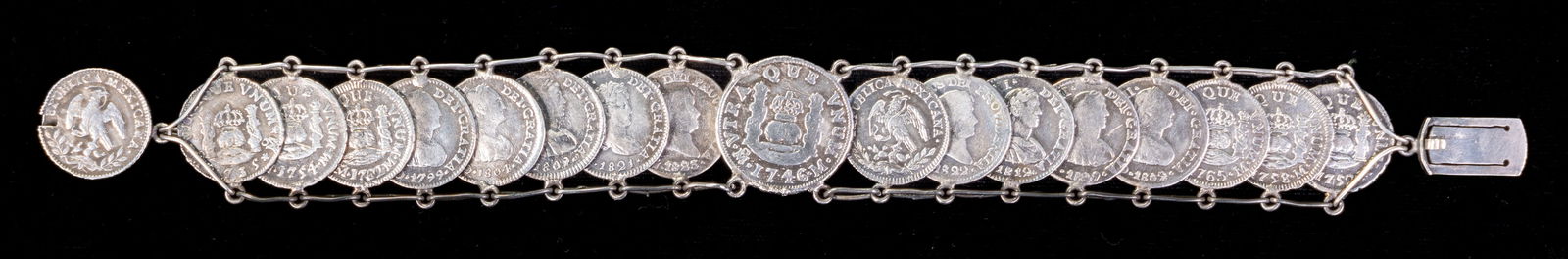 Antique Reale Coin Bracelet (1 of 2)