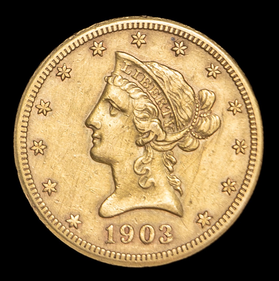 1903-S United States Liberty Head $10 Gold Coin (1 of 2)
