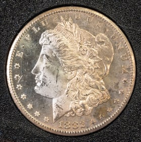1882 CC Morgan Silver Dollar GSA Hoard