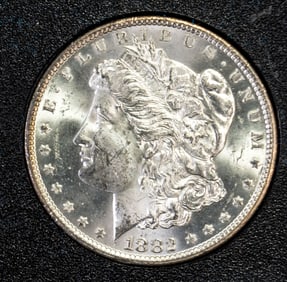 1882 CC Morgan Silver Dollar GSA Hoard