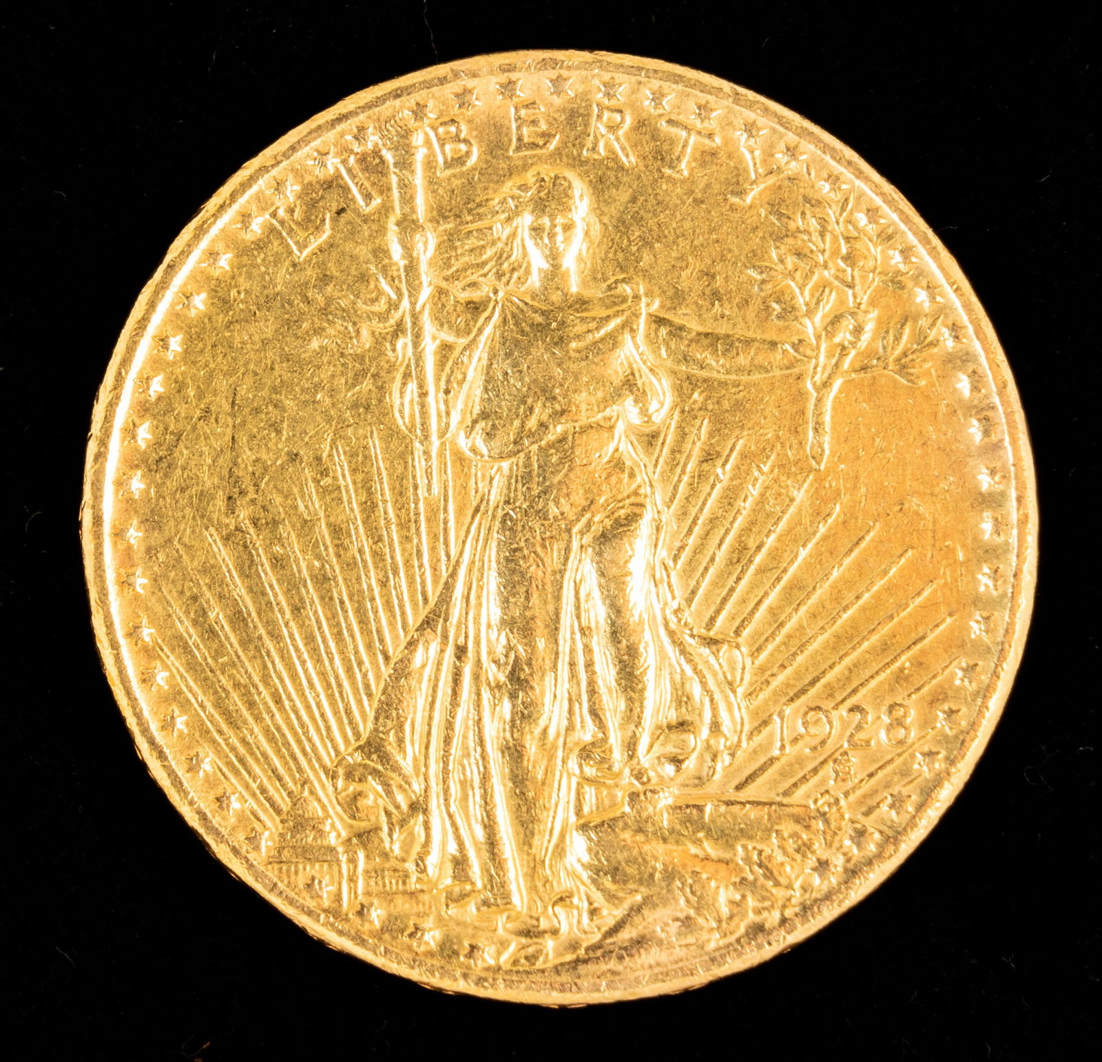 1928 US St. Gaudens $20 Gold Coin One Ounce (1 of 2)