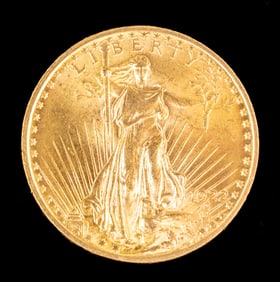 1922 US St. Gaudens $20 Gold Coin One Ounce