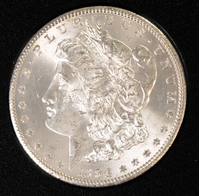 1884 CC Morgan Silver Dollar GSA Hoard