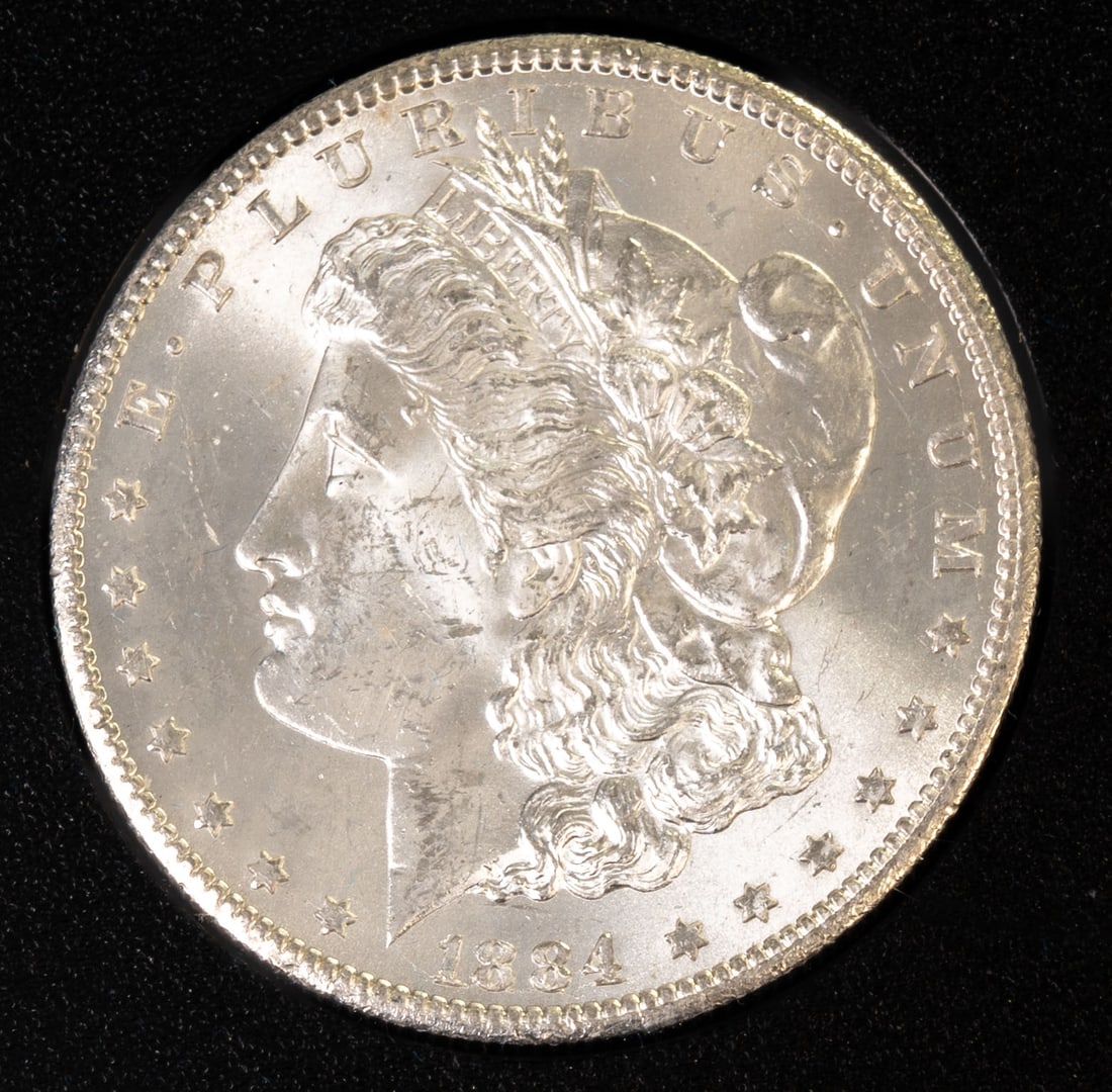 1884 CC Morgan Silver Dollar GSA Hoard (1 of 3)