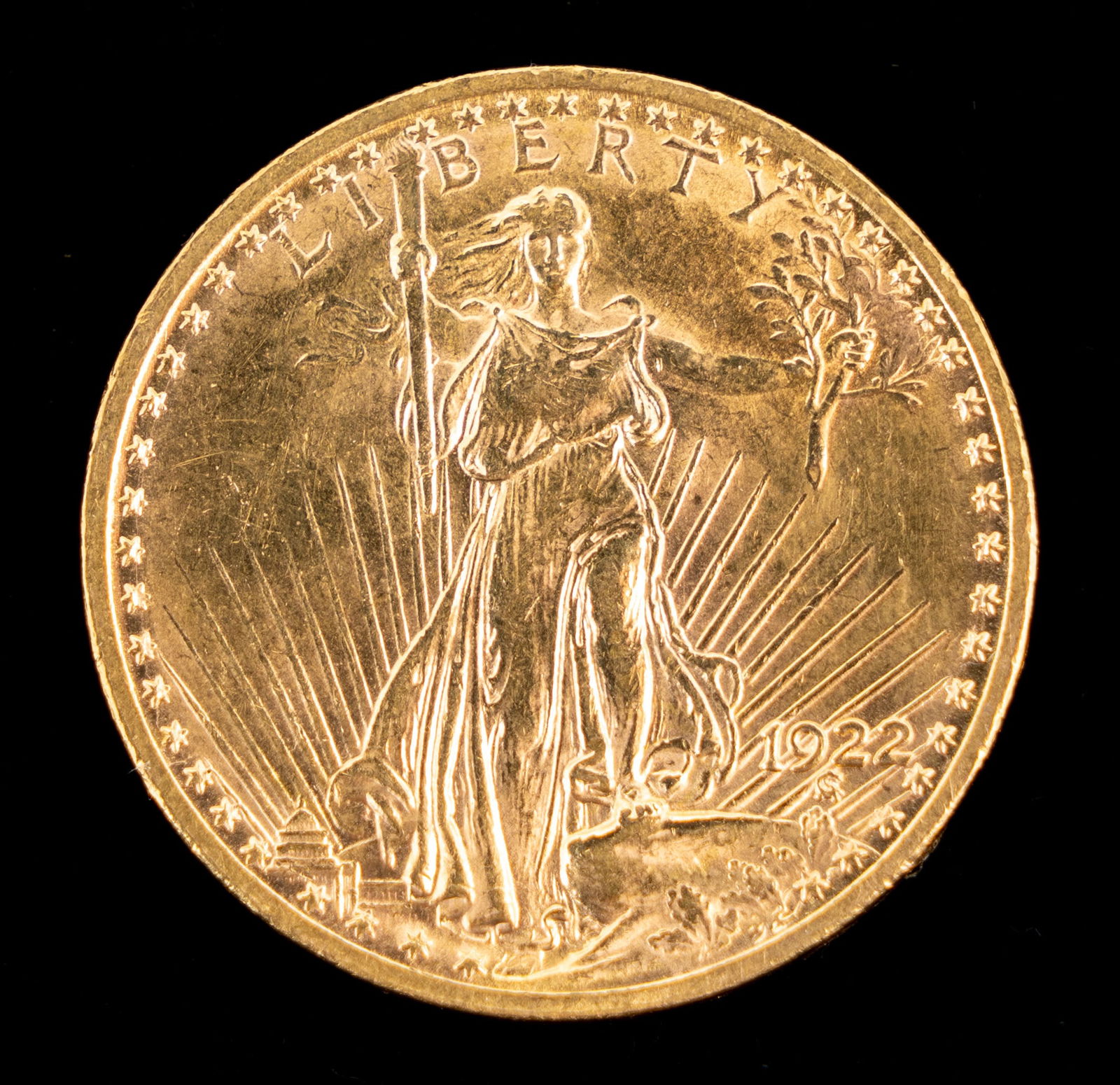 1922 US St Gaudens $20 Gold Coin Double Eagle (1 of 4)