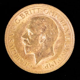 South Africa 1931 Gold Sovereign King George V, .235 AGW