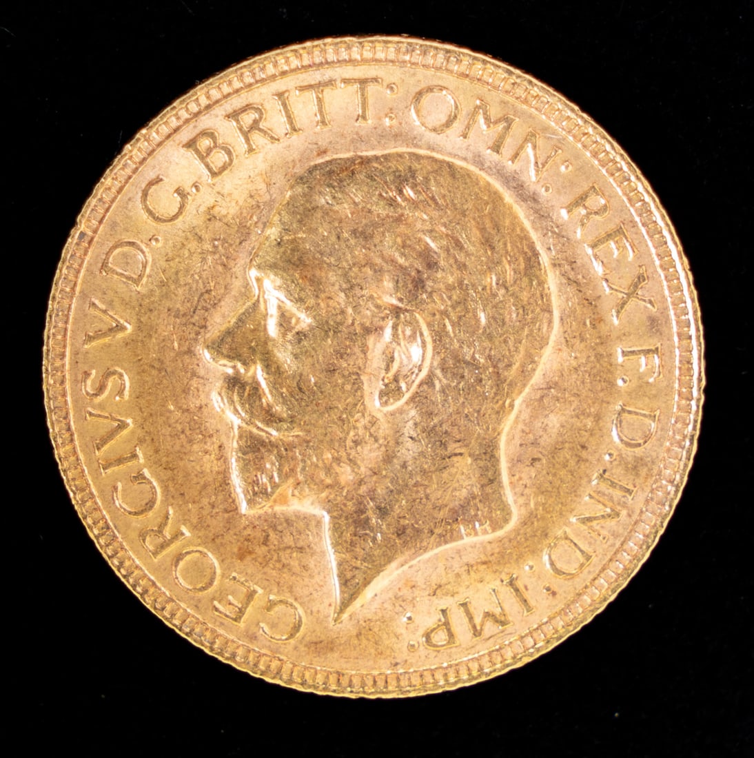 South Africa 1931 Gold Sovereign King George V, .235 AGW (1 of 2)