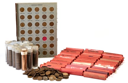 3,200 Wheat Pennies $32.00 Face Value