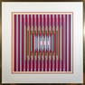 Yaacov Agam Lithograph “Red Construction”