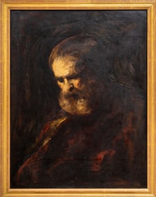 Early 19th C. Painting of Bearded Man