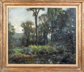 Thomas Clark (American, 20th C.), Landscape, Oil on canvas