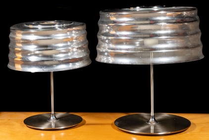 Two Penta Lighting C'Hi Table Lamps