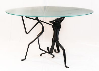 Salvino Marsura Style Sculptural Table