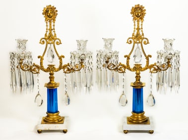Pair French Louis XIV style Candelabra