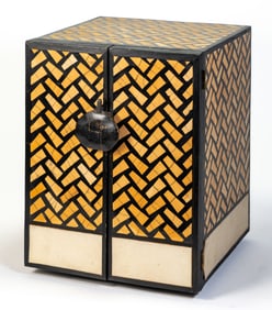 R&Y Augusti Shagreen and Lacquered Table Box