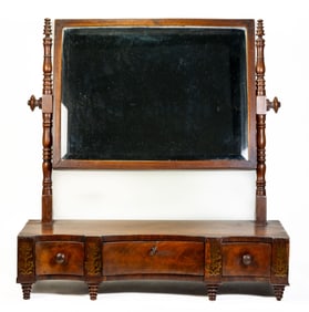 Antique Shaving Vanity Mirror