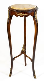 French Empire style Marble top Stand Pedestal