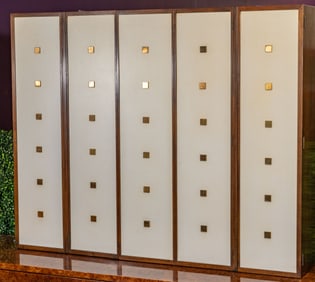 Bert England for Johnson Furniture Hanging Cabinet