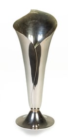 Tiffany & Co. Sterling Silver Cala Lily Vase