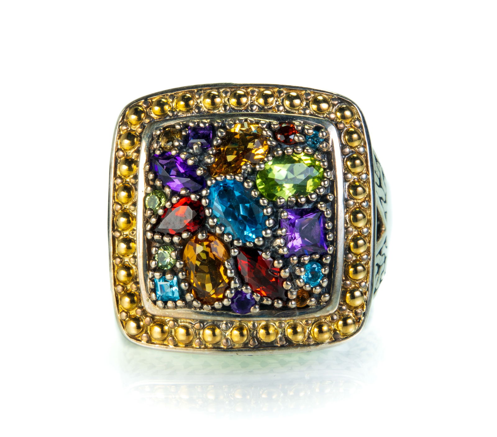 Effy 18k Gold Sterling “Balissima” Cocktail Ring (1 of 5)