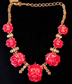 Oscar de la Renta Statement Necklace