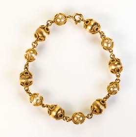 14k Pearl Bracelet