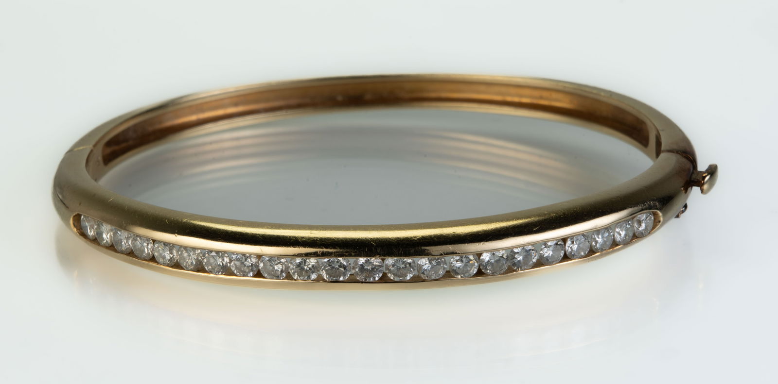 14k Yellow Gold Diamond bracelet (1 of 4)